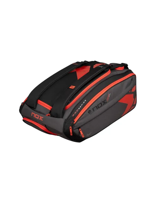 Paletero Nox AT10 XXL Negro Rojo | Ofertas de pádel